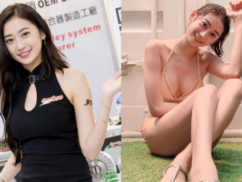不追難受！超美模特兒「蕾妮妮」氣質甜美顏值太高，肉色泳衣下的美體更大開女神光！