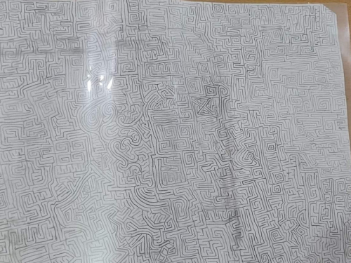 學生繪製「地獄級」迷宮圖 網驚呼：密集恐懼症發作