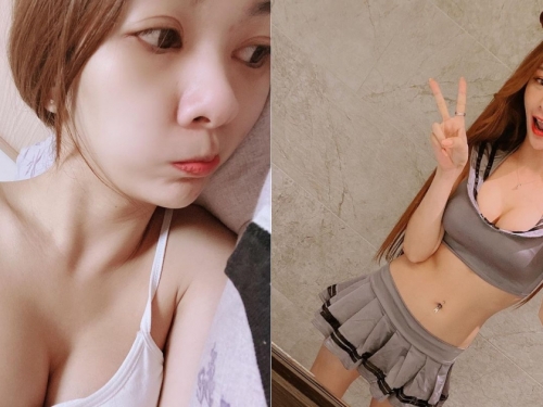 超兇牡羊座女孩！「奇異果」側躺倒出美乳形狀，超豐滿曲線讓人一看就受不了！