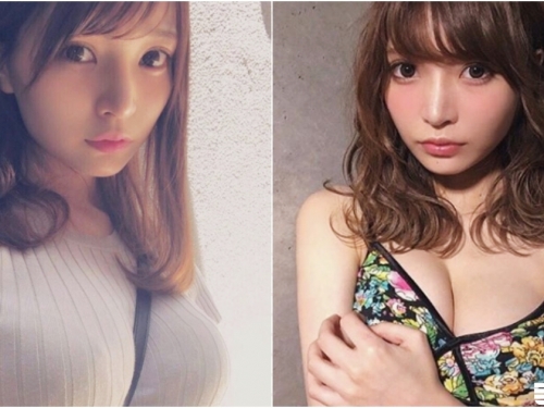 甜美大奶妹的「壓胸日常」！上圍太豐滿「美乳包不住」！衣服永遠都變小一號啊！