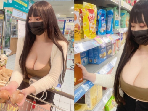桌球教練「糖糖」爆乳採購　手捧兩顆大洋蔥差點看錯！