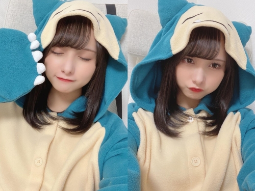 萌妹子化身「Q版卡比獸」嘟嘴賣萌樣可愛到犯規　讓人好想收服啊