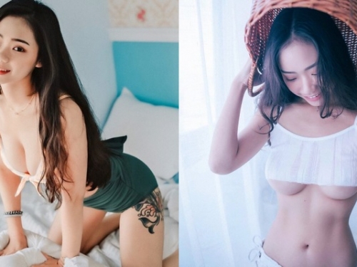 F 杯的力量，就是靠「南半球」就能秒殺全場！正妹「杜雨」的翹臀、馬甲線也兇猛