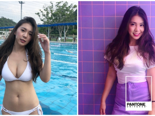 陽光「隱乳系正妹」笑容太甜！醉人微笑還有胸前微笑曲線征服你的雙眼！