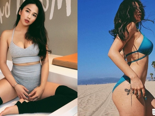歐美風格豪放body~ 絕美「堅挺蜜桃臀」＋「爆乳運動背心」的暴力式美感你可以打幾分～