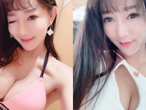 大眼甜心「APO Chou」放送深溝，比基尼火辣乳量太猖狂！
