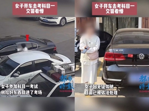 太緊張！妹子竟開車去監理站「考駕照」慘遭開罰