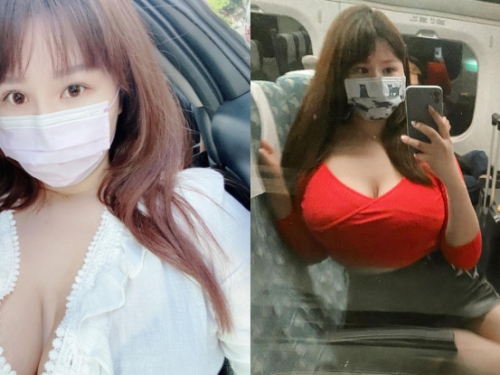 敬奶尊賢！搭高鐵驚見「巨猛款正妹」，整班列車由「乳光沿路普照」