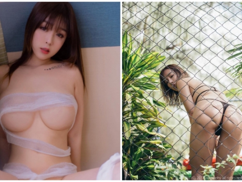 辣妹出國還是要很騷！「性感小野貓」王羽純在度假勝地美尻壓網，費洛蒙都溢出來了