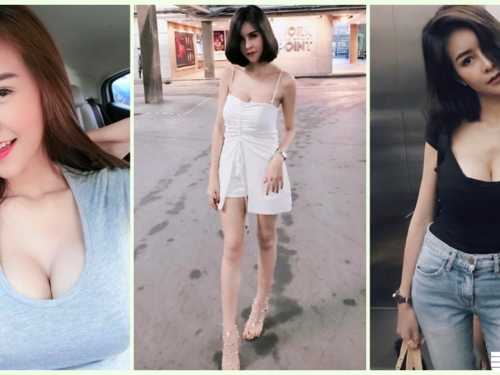 好迷人！F奶「超胸爆奶姊姊」飽滿視覺好享受！挑逗的「美胸視角」炸到你不要不要...