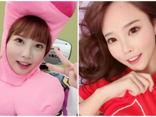 等等這個頭套好像怪怪的？顏值擔當「正妹Youtuber」咪妃收到粉絲禮物，九妹要生氣了喔