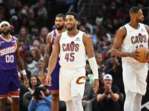 NBA》米契爾轟33分、葛蘭德飆三分寫紀錄 騎士大勝有三巨頭的太陽