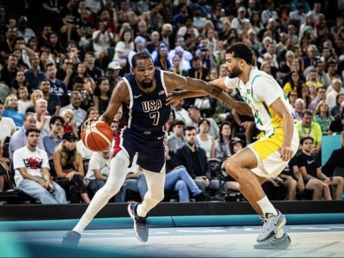 奧運男籃》登基美國隊歷史得分王！ 「死神」KD超淡定：最大目標是奪金