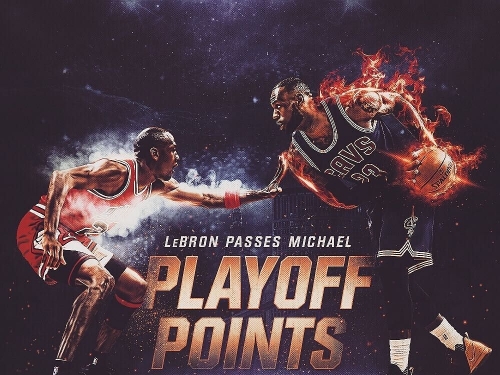 今天我不讓！詹皇生涯季後賽得分超越喬神　騎士連三年殺進總決賽