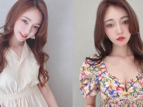 「洋娃娃女孩」小立穿上性感小洋裝，迷人酥胸「胸型好養眼」！