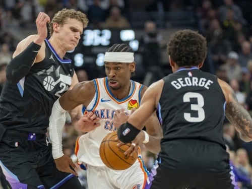 NBA》上半場就領先爵士21分 亞歷山大率雷霆奪第45勝