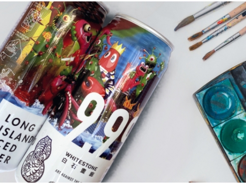 首款藝術家限定！臺虎精釀推出 9.99「Colbert X 長島冰啤」　「這裡」竟有放大版臺虎瓶！