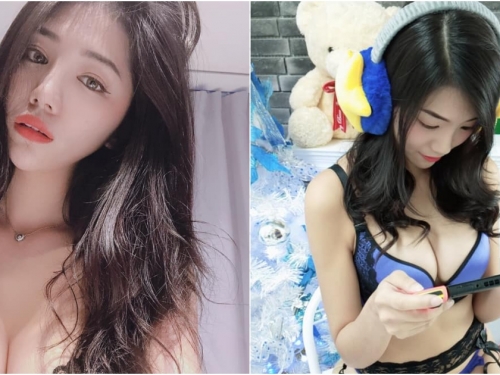 甜美人氣直播主「艾森Eisen」 工作空檔玩大亂鬥手忙腳亂也好可愛！