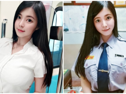 大到根本藏不住！甜美系「巨乳正妹」胸前太豪邁，襯衫制服都快撐不住啦！