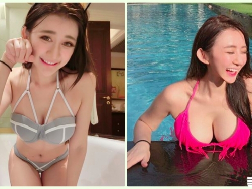 極緻誘惑！超性感「白皙豪奶妹」雪白嫩乳逼死人！火辣辣的「福利大放送」真的好猛…
