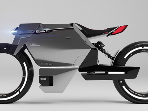 求你快出！ 受 Cybertruck 外型啟發，西班牙設計師發想「Model M」純電機車