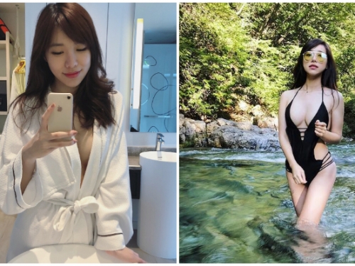 微憂鬱「氣質正妹」根本隱乳系！微開浴袍下藏著超惹火身材，簡直辣到無法無天！