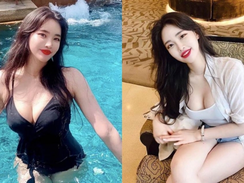 171高挑正妹「超火辣俯視角度」，白嫩大美乳「清晰可見」！