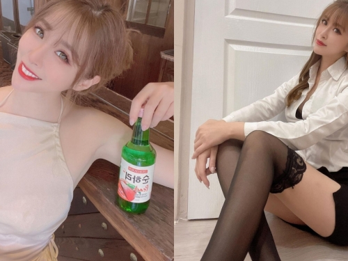 兇猛又迷人的「長腿巨乳妹」莉莉安Lillian！包臀窄裙配性感黑絲，讓腿控都瘋狂！