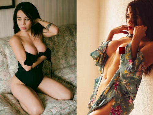 騷味噴發！巨乳妹「解放肉體」不手軟　「航母肉彈」準備好隨時開炸