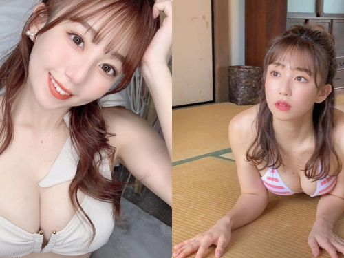 G奶小隻馬「趴地姿勢太邪惡」，「超兇乳視角」讓人看傻！