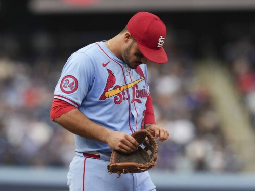 MLB》揮手趕蜜蜂竟跑進手套內 紅雀明星三壘手遭螫傷