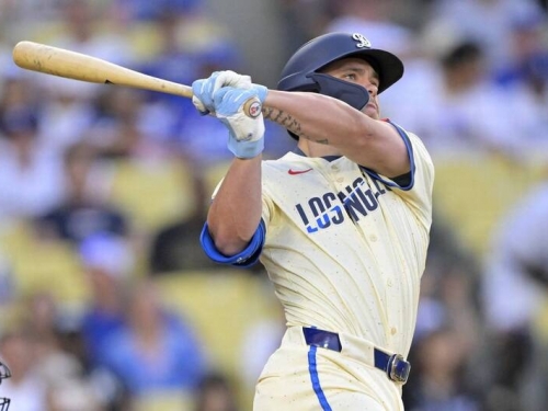 MLB》原本想拿大谷翔平的球棒！道奇大物捕手曝生涯首轟背後趣事
