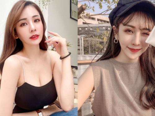 有臉有料誰不愛？「湘湘」的美大雙峰肩帶也快撐不住，艷麗顏值看一眼就被狠狠擄獲！