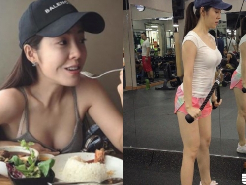 對坐「背心爆乳正妹」比餐點還可口，「渾圓長輩」整個端上桌，都不知道該看哪裡了！