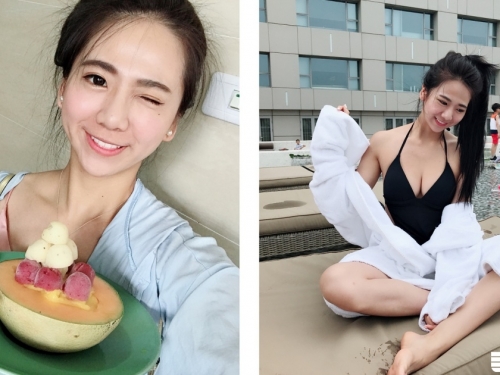 請你眼睛吃冰淇淋～正妹「Jasmine茉莉」大送福利，人比冰淇淋還甜呀