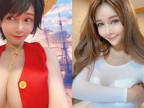 美乳女神「安希」化身魯夫連開三檔，胸前的「兇猛實力」果然很強！