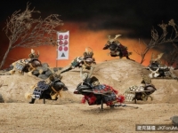 喵星人戰士衝啊！身批盔甲上戰場啦∼