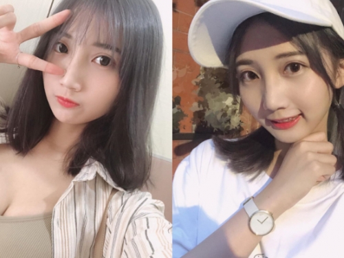 卡哇伊惹人愛！甜系少女「ㄚㄚ」水汪大眼笑容超甜美，白嫩美腿讓腿控的心都飛起來啦！