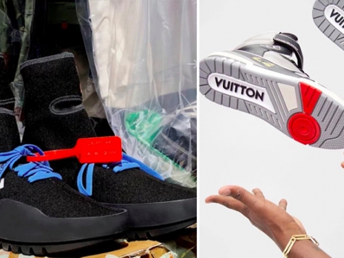 Virgil Abloh潮鞋三連發！為LV設計的首款球鞋搶先曝光 Nike Blazer同時亮相巴黎街頭！