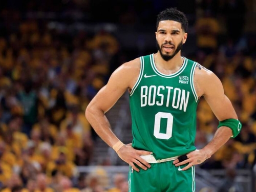 NBA總冠軍賽》不諱言挑戰隊史第18冠有壓力 塔圖姆想要享受當下