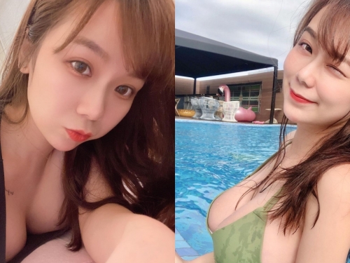 真的是小秘書！「巨乳氣質妹」笑容甜美身材火辣，下班兼任麻豆「美乳秀不停」！