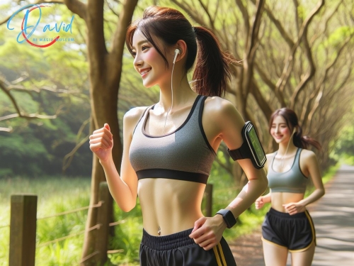 在晨曦中揮灑汗水迎接美好的一天