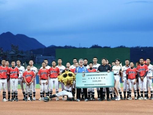 中職》台東體中棒球訓練場因風災受損 台鋼球團捐出10萬拋磚引玉