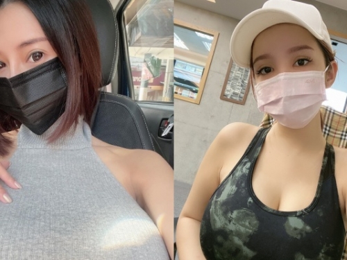 防疫期間「口罩正妹」湧現！「真面目曝光」都是超有料的性感女神