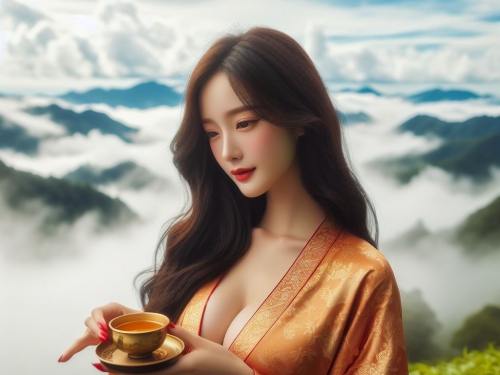 武夷山上喝紅袍