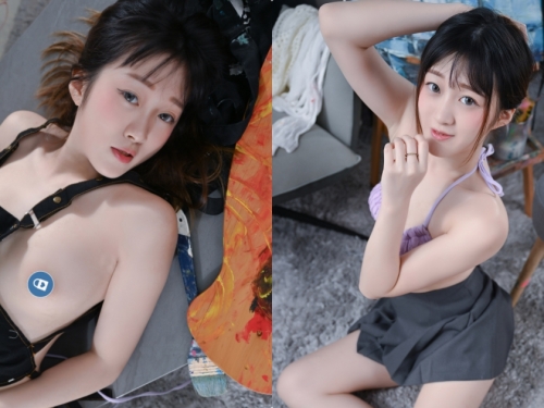 邀鄰居小妹來我家作畫，她「誘惑全裸解放」想激發靈感...