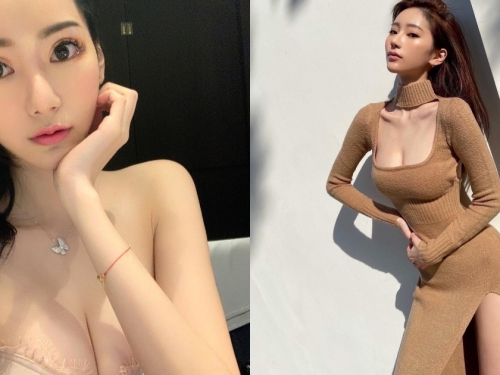 超女人味穿搭！「窈宨美乳正妹」時尚又性感，「逆天長腿＋白皙美背」」超犯規！