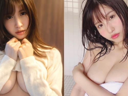 網發文問「胸型晃動漂亮的女優」，釣出老司機狂推這位「22吋纖腰G奶女神」！