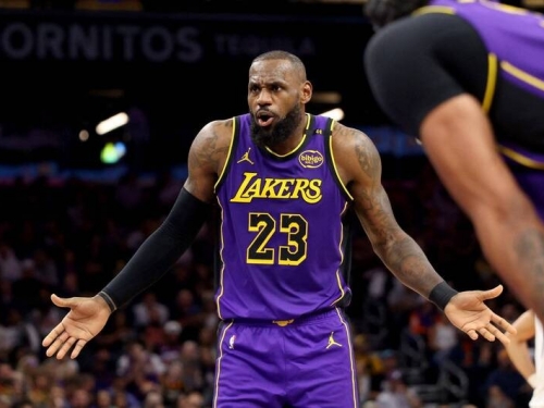 NBA》39歲詹姆斯瘋狂打鐵、正負值先發最低！命中率慘寫17年來最糟