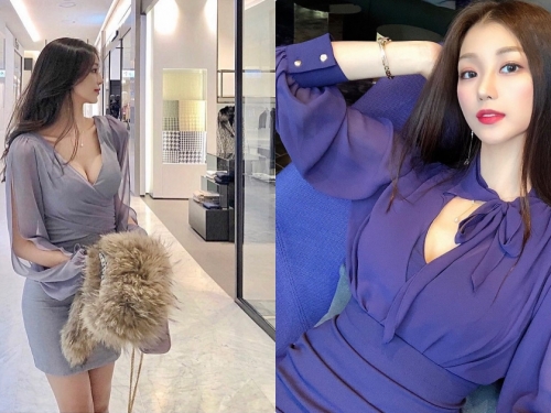 IG美豔貴婦「緊身洋裝好誘人」，「飽滿的乳量」比名牌包吸睛！